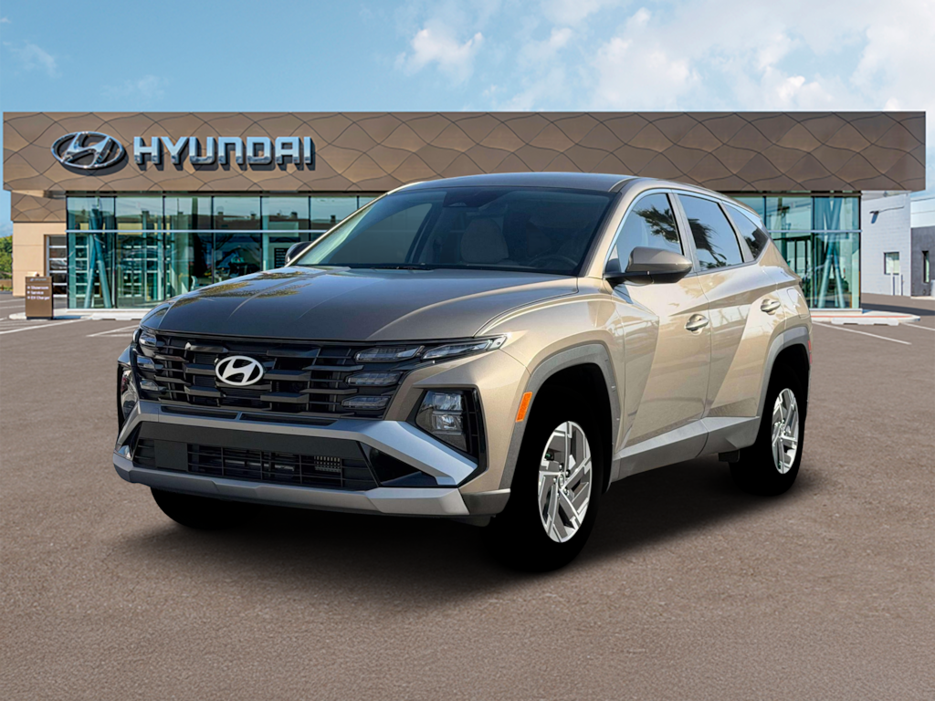 New 2026 Hyundai Tucson Hybrid Blue SUV