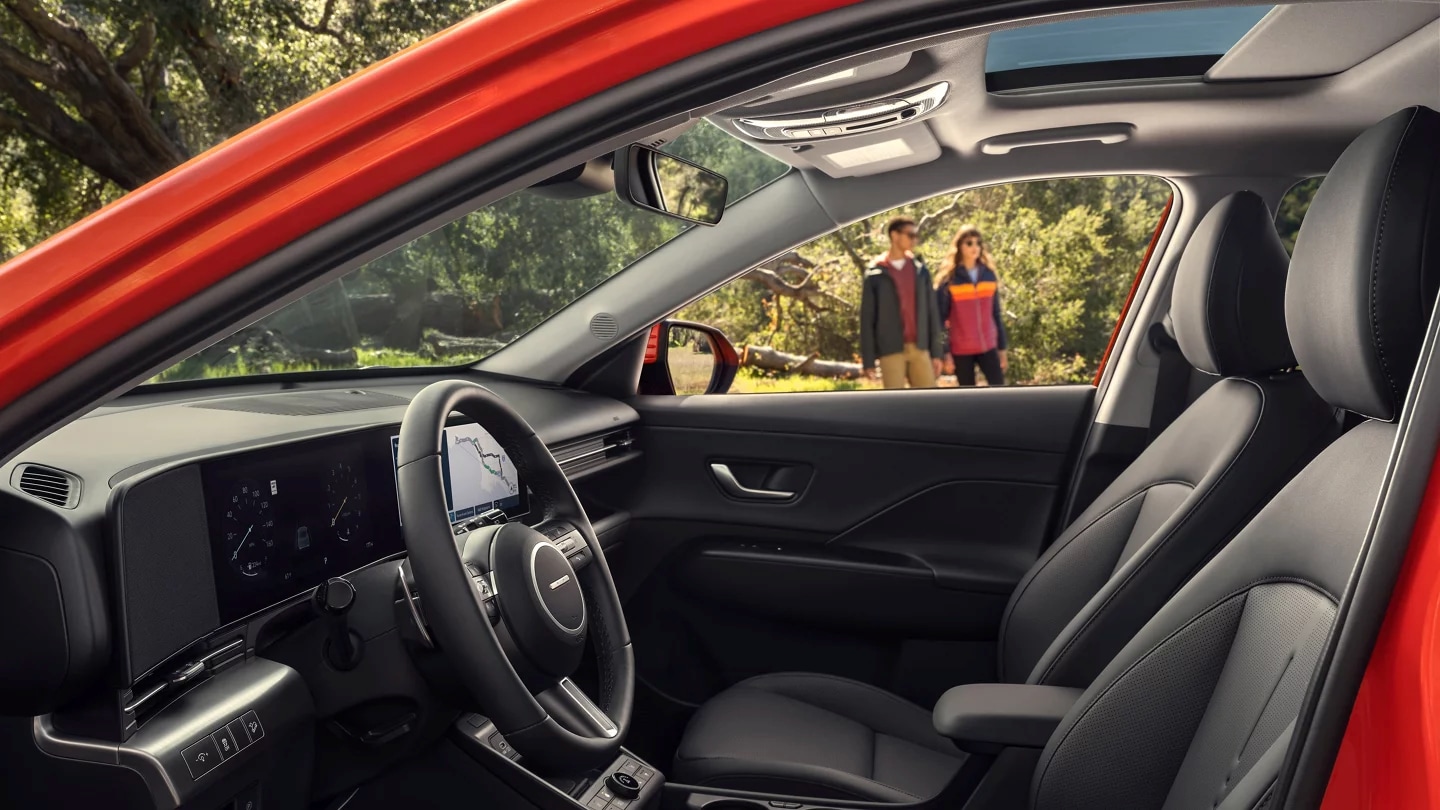 2026 Hyundai Kona interior front seats