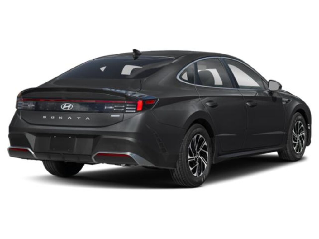 New 2027 Hyundai Sonata Hybrid Blue Sedan