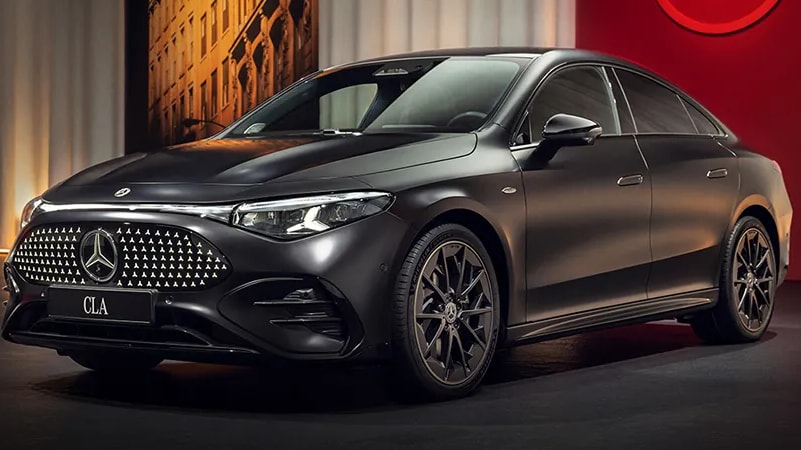 2026 Mercedes-Benz CLA Sedan exterior parked