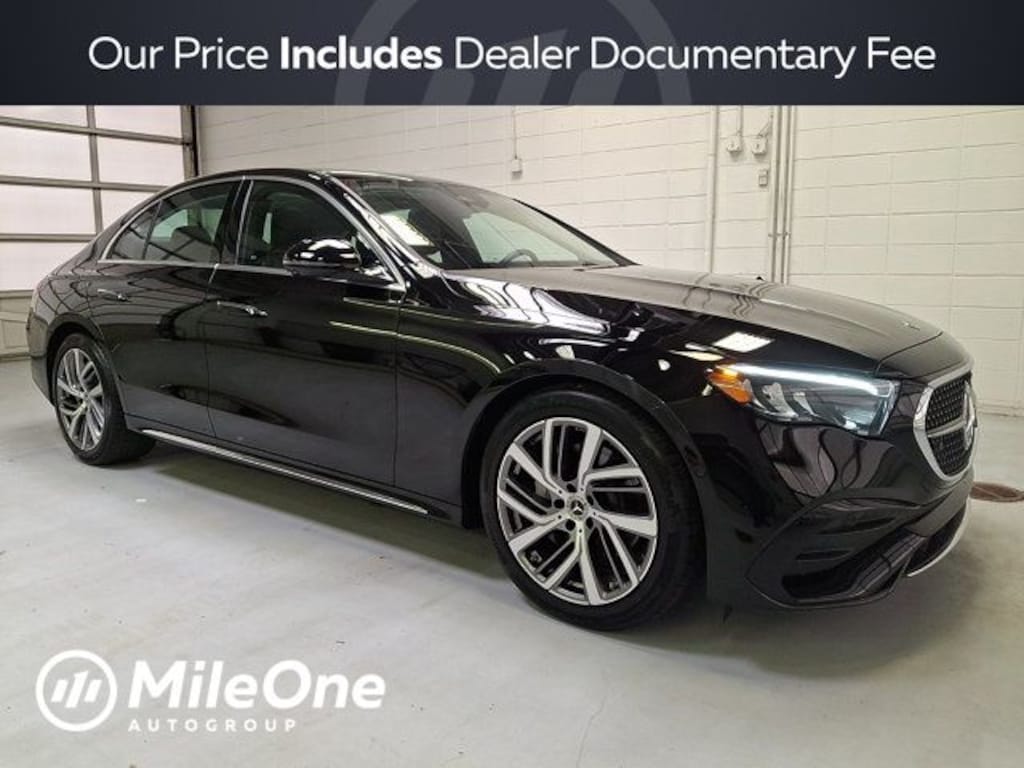 Certified 2026 Mercedes-Benz E 350 4MATIC Sedan