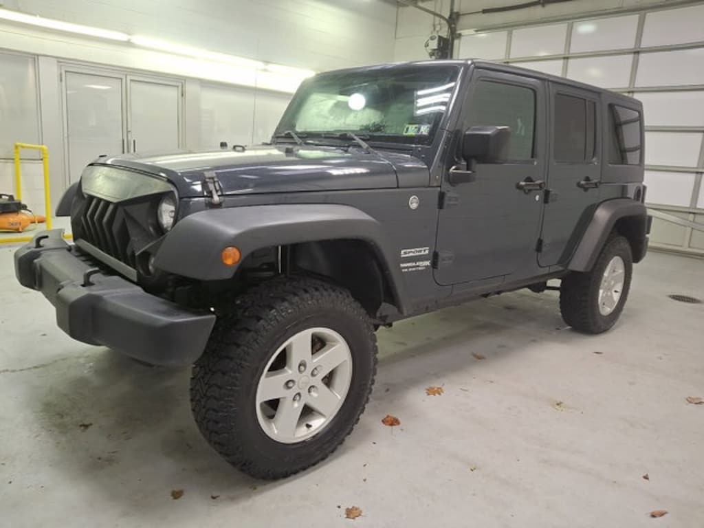Used 2018 Jeep Wrangler JK Unlimited Sport SUV