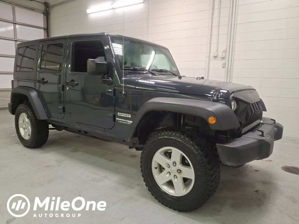 Used 2018 Jeep Wrangler JK Unlimited Sport SUV