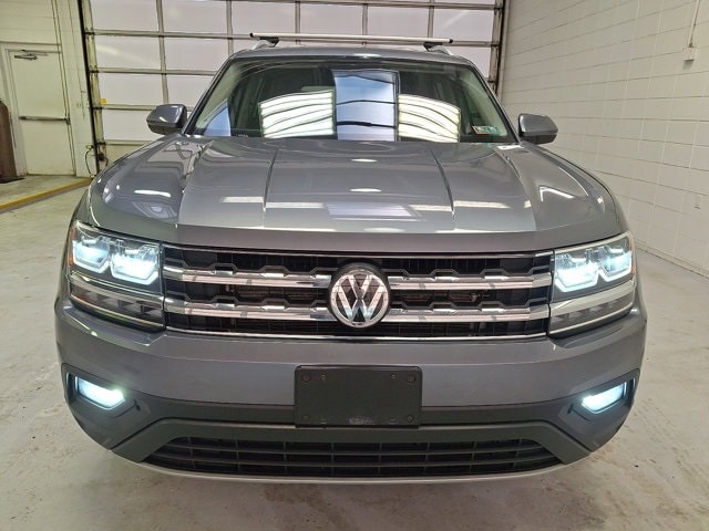 Used 2019 Volkswagen Atlas SE w/Tech with VIN 1V2UR2CA9KC558758 for sale in Wilkes-Barre, PA