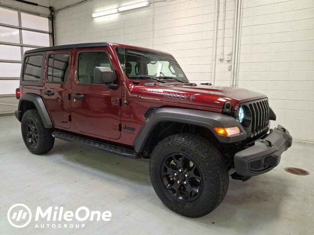 Used 2021 Jeep Wrangler Unlimited Willys SUV