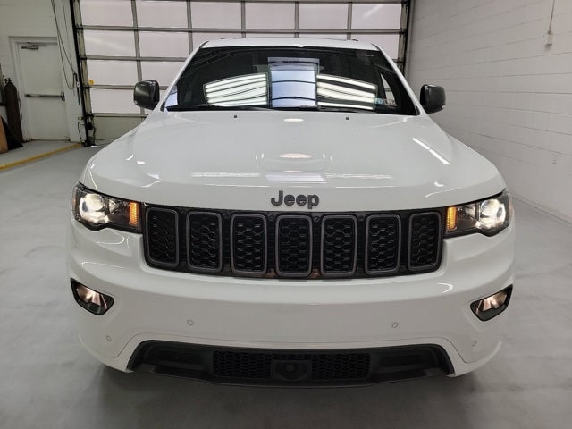 Certified 2021 Jeep Grand Cherokee 80th Edition with VIN 1C4RJFBG7MC888655 for sale in Wilkes-Barre, PA