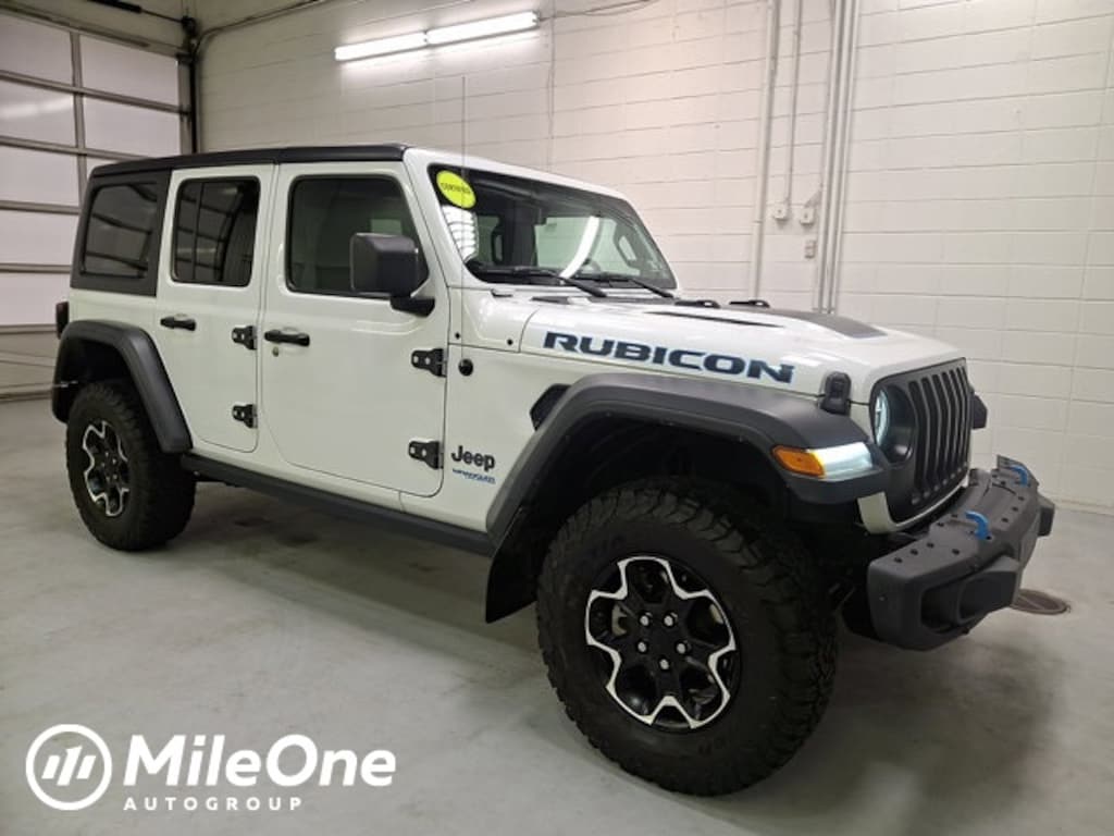 Used 2022 Jeep Wrangler Unlimited Rubicon 4xe SUV