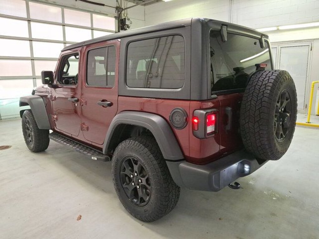Used 2021 Jeep Wrangler Unlimited Willys SUV