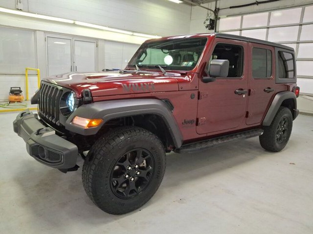 Used 2021 Jeep Wrangler Unlimited Willys SUV