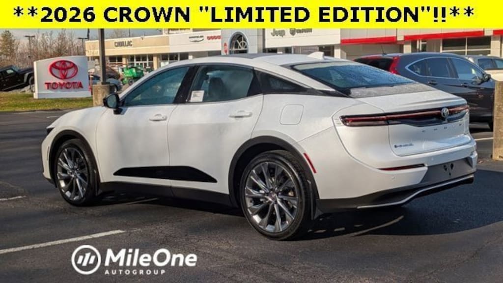 New 2026 Toyota Crown Limited Sedan