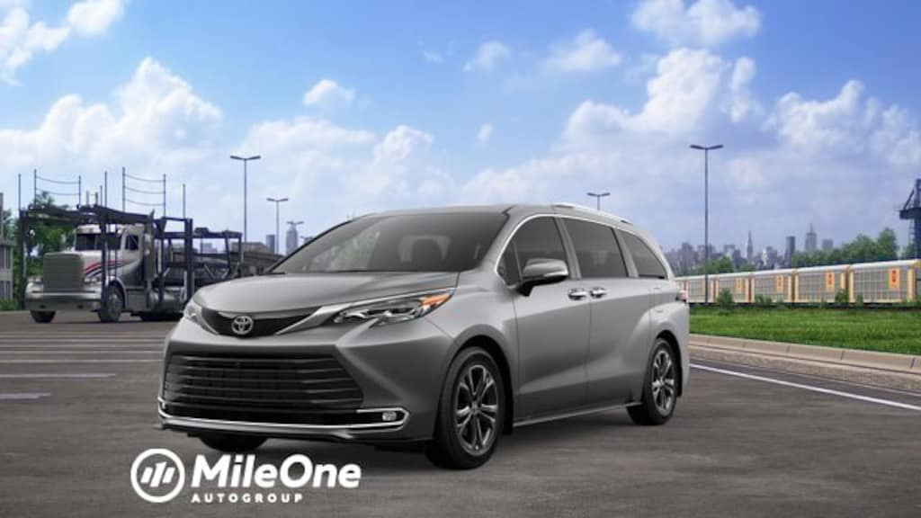 New 2026 Toyota Sienna Platinum Van Passenger Van
