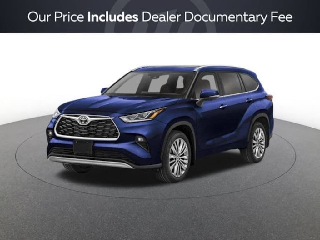 New 2026 Toyota Highlander Platinum SUV
