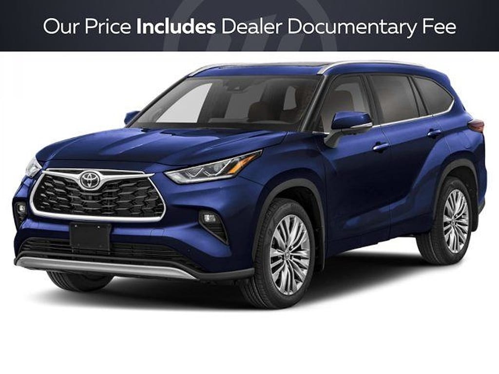 New 2026 Toyota Highlander Platinum SUV