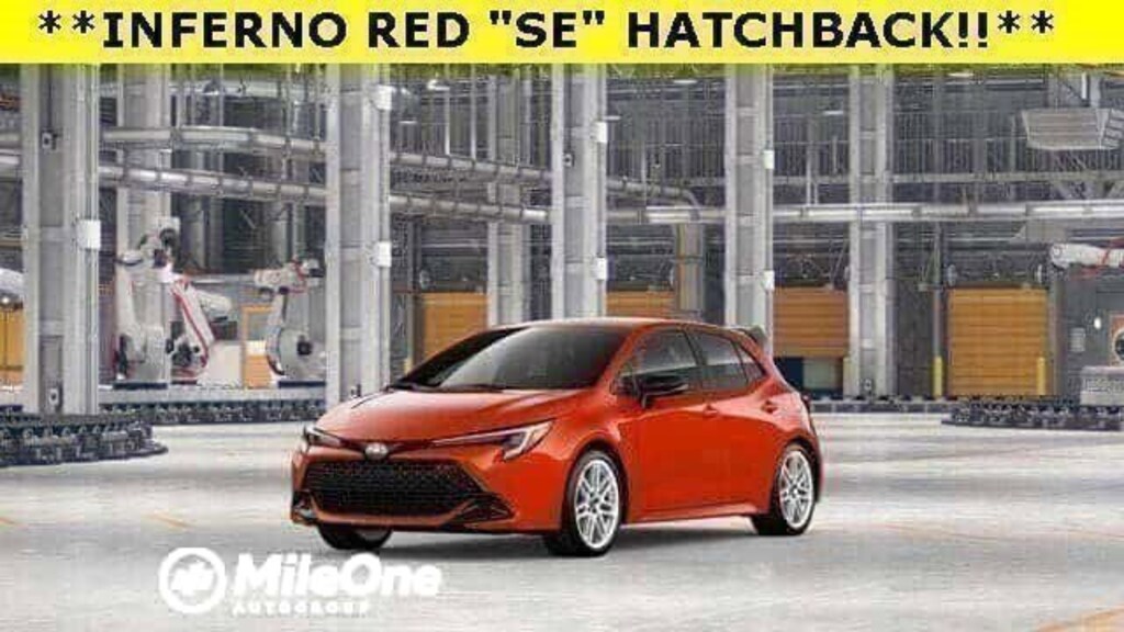 New 2026 Toyota Corolla Hatchback FX Hatchback