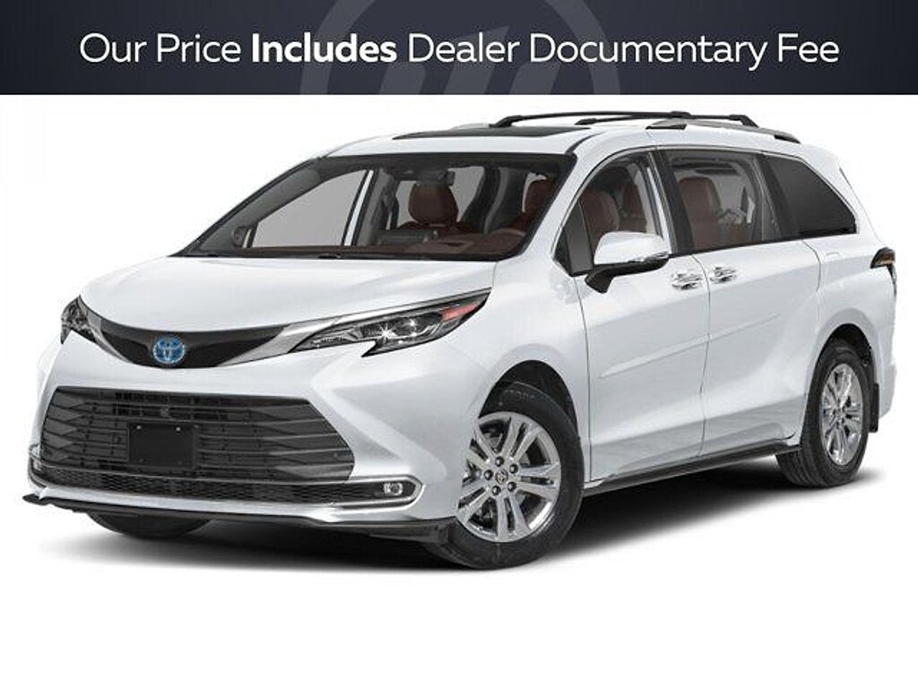 New 2026 Toyota Sienna Platinum Van Passenger Van