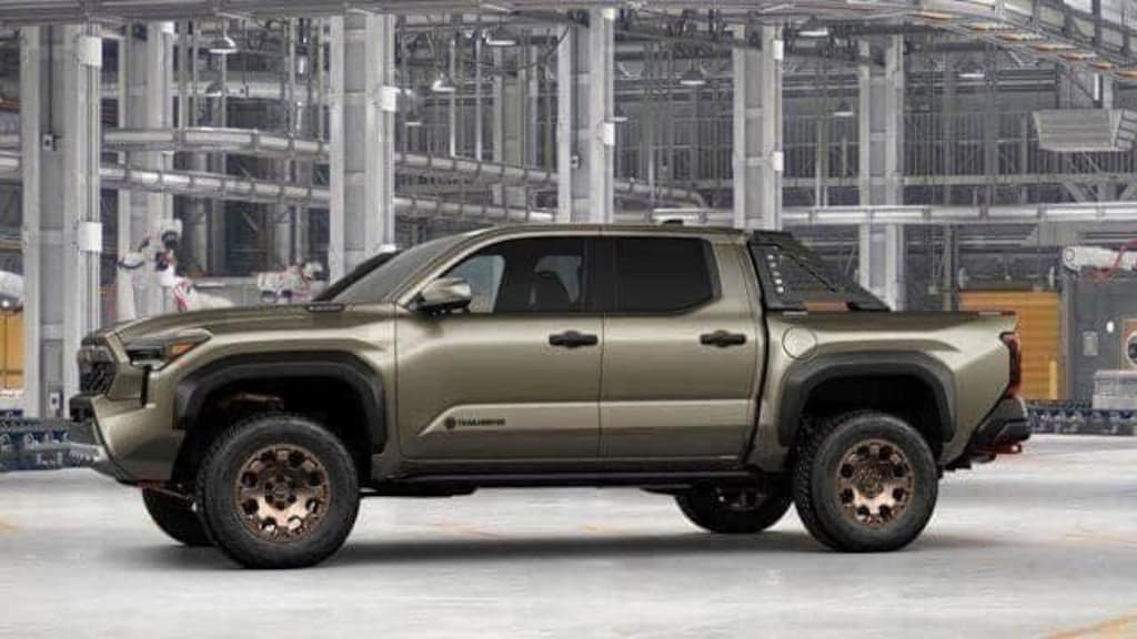 New 2026 Toyota Tacoma i-FORCE MAX Trailhunter Truck Double Cab