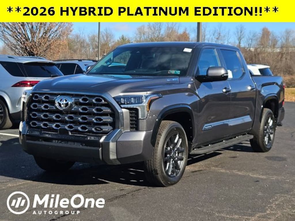 New 2026 Toyota Tundra i-FORCE MAX Platinum i-FORCE MAX Truck CrewMax