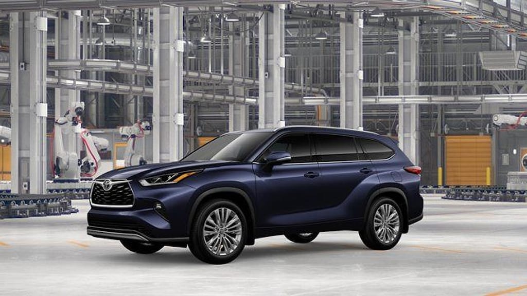New 2026 Toyota Highlander Platinum SUV