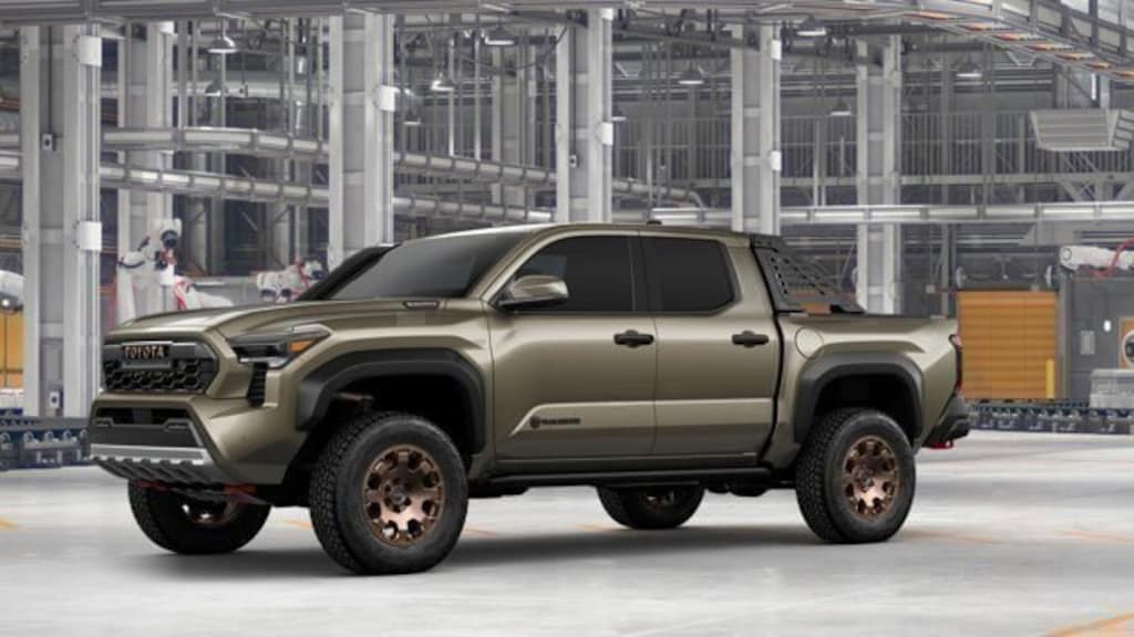 New 2026 Toyota Tacoma i-FORCE MAX Trailhunter Truck Double Cab