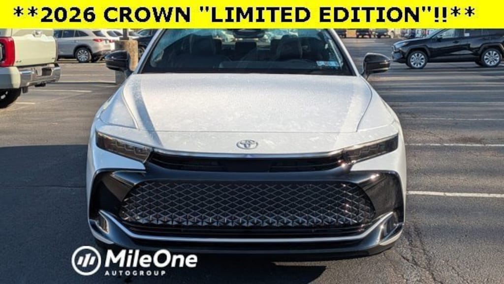 New 2026 Toyota Crown Limited Sedan