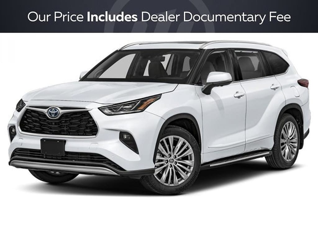 New 2026 Toyota Highlander Hybrid Platinum SUV