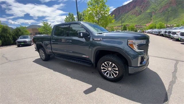Used 2021 GMC Sierra 1500 AT4 with VIN 3GTP9EEL8MG122983 for sale in Glenwood Springs, CO