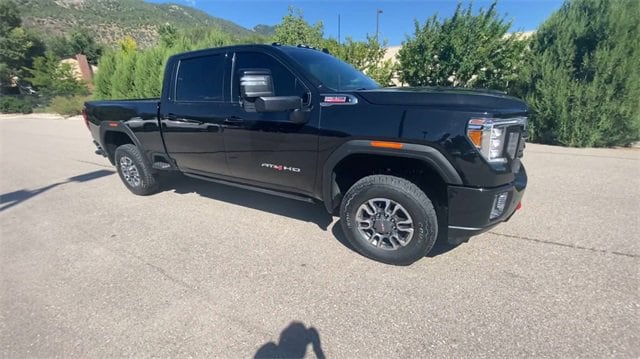 Used 2023 GMC Sierra 2500HD AT4 with VIN 1GT49PEY0PF138322 for sale in Glenwood Springs, CO