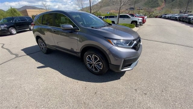 Used 2021 Honda CR-V EX-L with VIN 2HKRW2H84MH627904 for sale in Glenwood Springs, CO