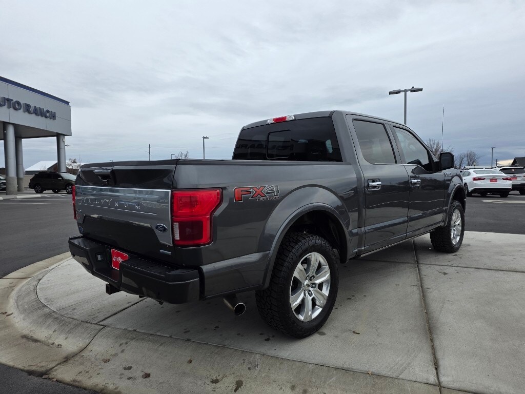 Used 2018 Ford F-150 Platinum Truck SuperCrew Cab