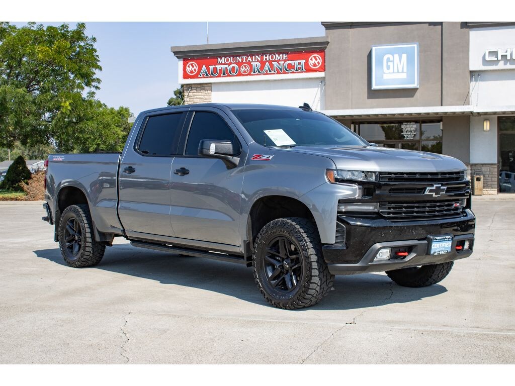 Used 2021 Chevrolet Silverado 1500 LT Trail Boss Truck Crew Cab