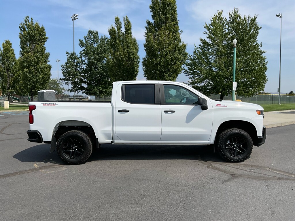Used 2021 Chevrolet Silverado 1500 Custom Trail Boss Truck Crew Cab