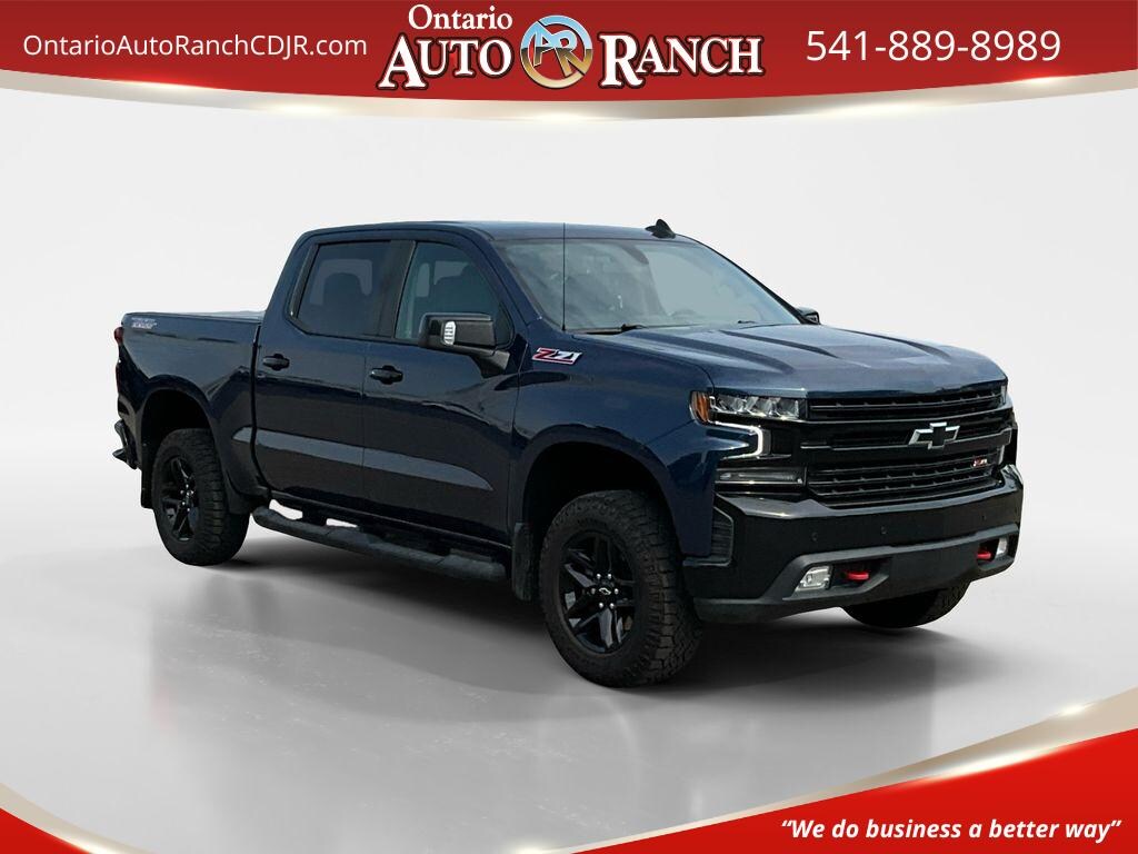 Used 2022 Chevrolet Silverado 1500 LTD LT Trail Boss Truck Crew Cab