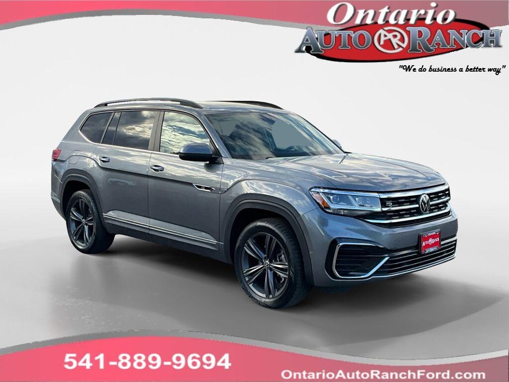 Used 2021 Volkswagen Atlas 3.6L V6 SE w/Technology R-Line 4MOTION SUV