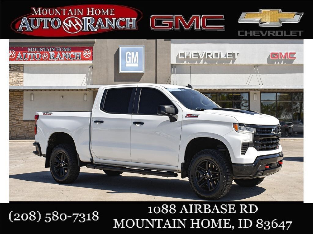 Used 2023 Chevrolet Silverado 1500 LT Trail Boss Truck Crew Cab