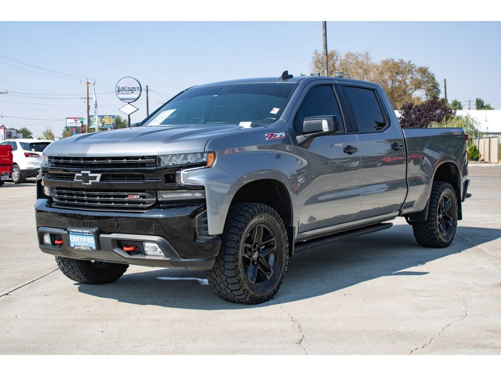 Used 2021 Chevrolet Silverado 1500 LT Trail Boss Truck Crew Cab