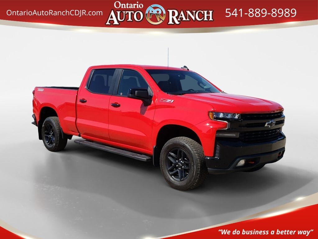 Used 2022 Chevrolet Silverado 1500 LTD LT Trail Boss Truck Crew Cab