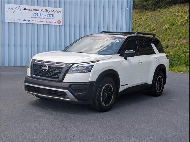 Used 2023 Nissan Pathfinder Rock Creek with VIN 5N1DR3BD7PC269710 for sale in Mineral Bluff, GA