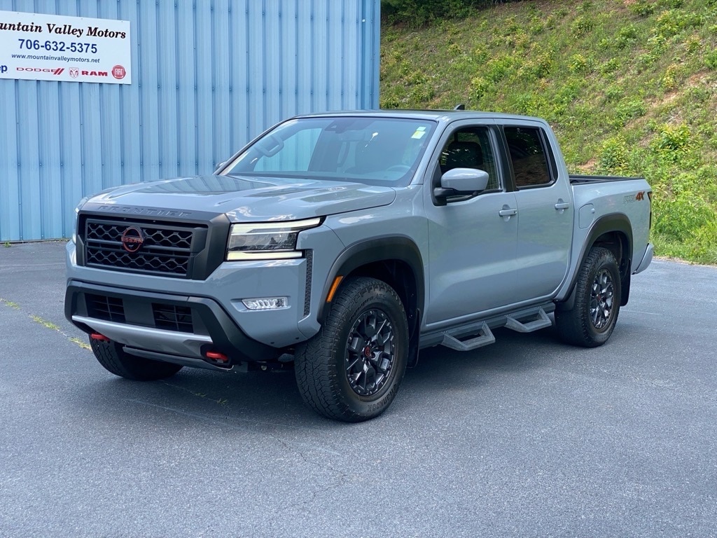Used 2023 Nissan Frontier PRO-4X with VIN 1N6ED1EK6PN659236 for sale in Mineral Bluff, GA