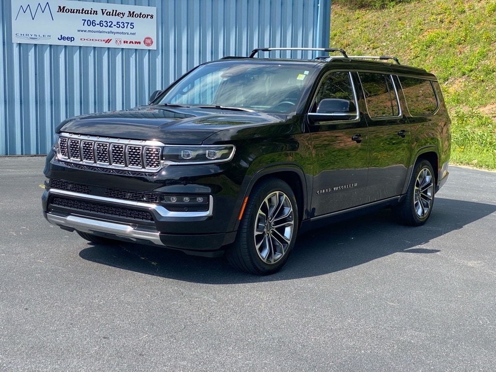 Used 2023 Jeep Grand Wagoneer L Series III with VIN 1C4SJSGP8PS510809 for sale in Mineral Bluff, GA