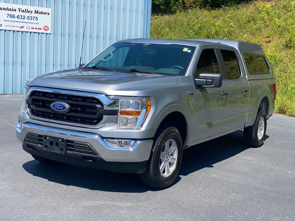 Used 2022 Ford F-150 XLT with VIN 1FTFW1E55NFC01187 for sale in Mineral Bluff, GA