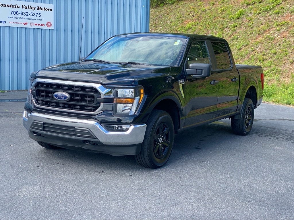 Used 2023 Ford F-150 XLT with VIN 1FTFW1E59PFA26946 for sale in Mineral Bluff, GA