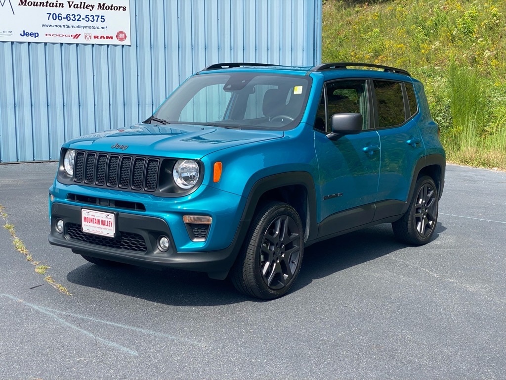 Used 2021 Jeep Renegade 80TH Edition with VIN ZACNJDBB5MPN29949 for sale in Mineral Bluff, GA