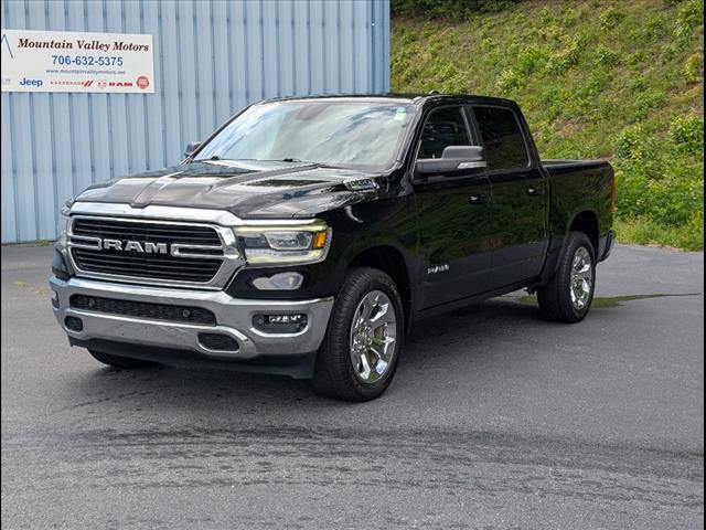 Used 2021 RAM Ram 1500 Pickup Big Horn/Lone Star with VIN 1C6SRFFT5MN639414 for sale in Mineral Bluff, GA