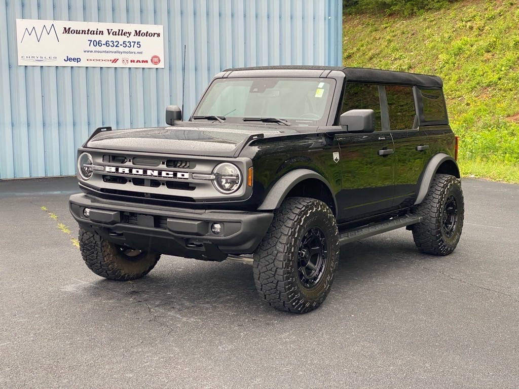 Used 2023 Ford Bronco 4-Door Big Bend with VIN 1FMEE5BP7PLA98429 for sale in Mineral Bluff, GA