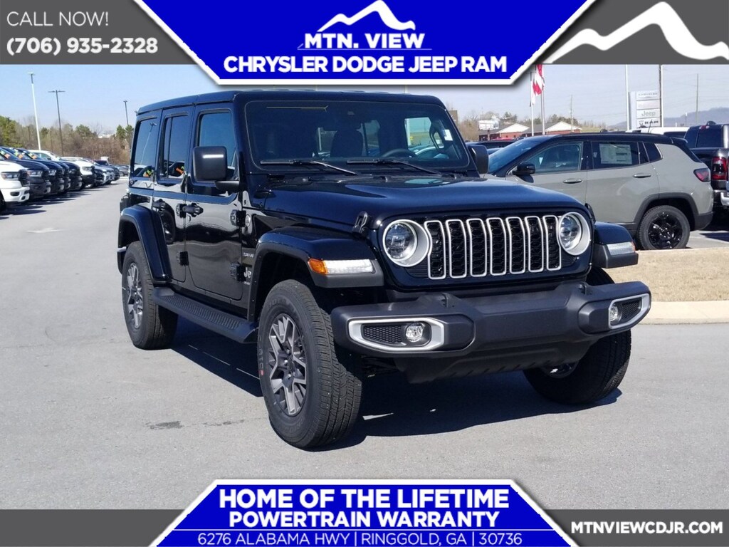 New 2024 Jeep Wrangler 4DOOR SAHARA For Sale Ringgold GA