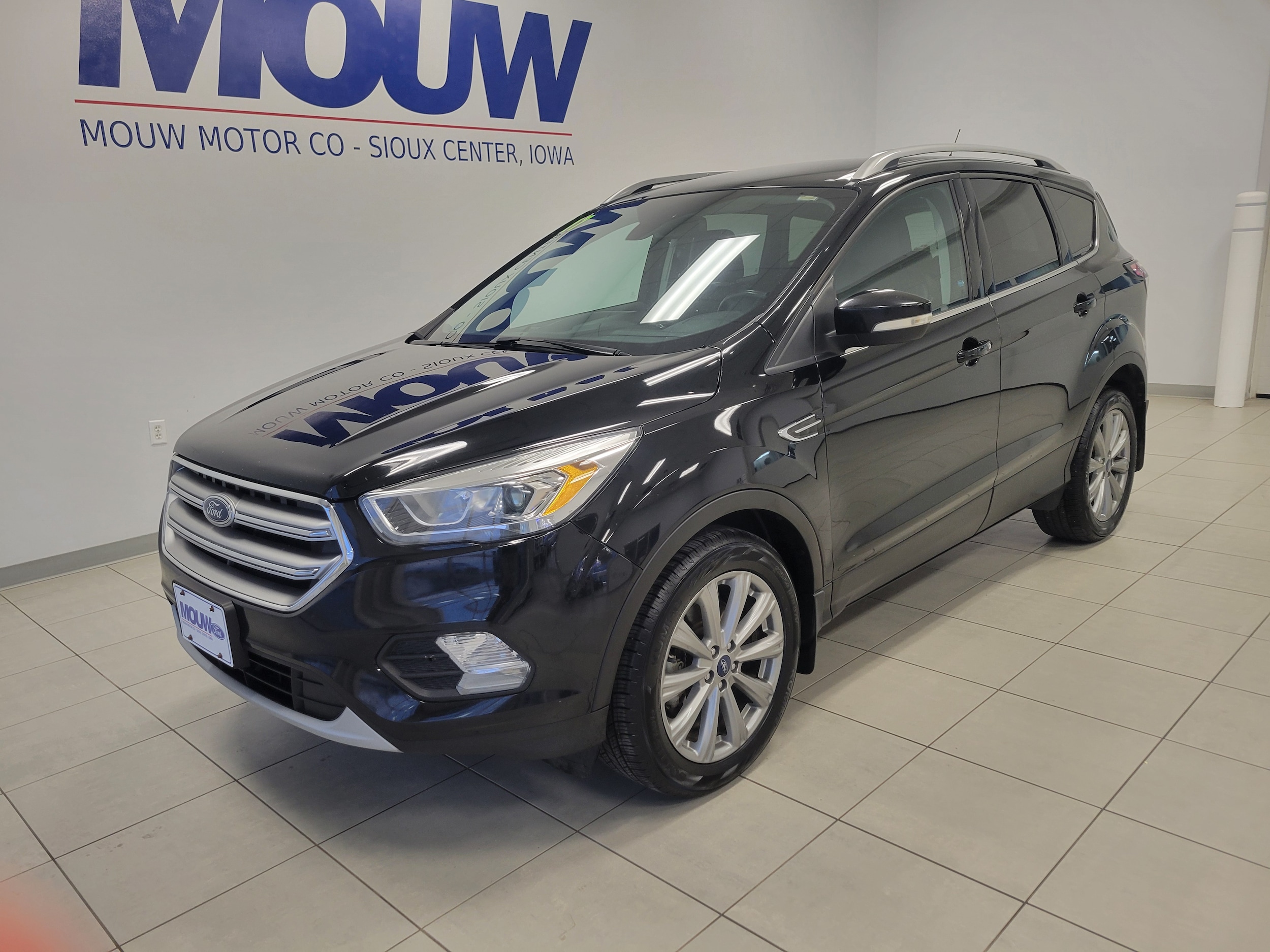 Used 2017 Ford Escape Titanium with VIN 1FMCU9JD0HUB81110 for sale in Sioux Center, IA
