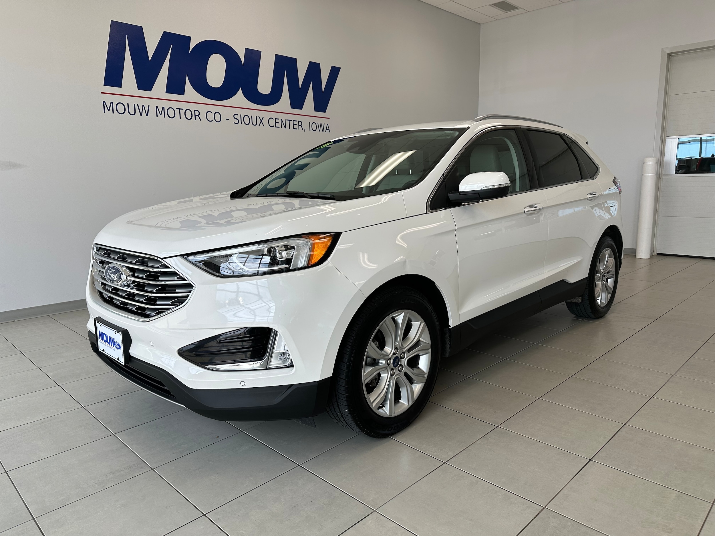 Used 2020 Ford Edge Titanium with VIN 2FMPK3K97LBB66990 for sale in Sioux Center, IA