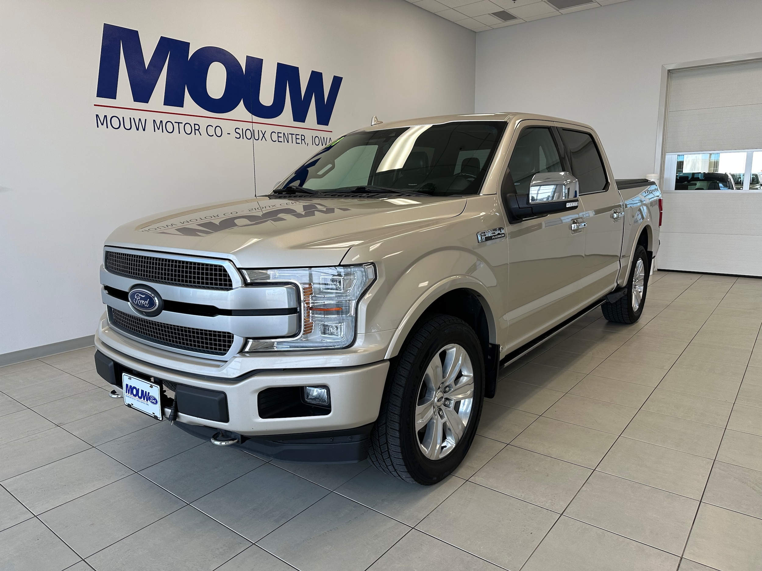 Used 2018 Ford F-150 Platinum with VIN 1FTEW1E53JFC15823 for sale in Sioux Center, IA