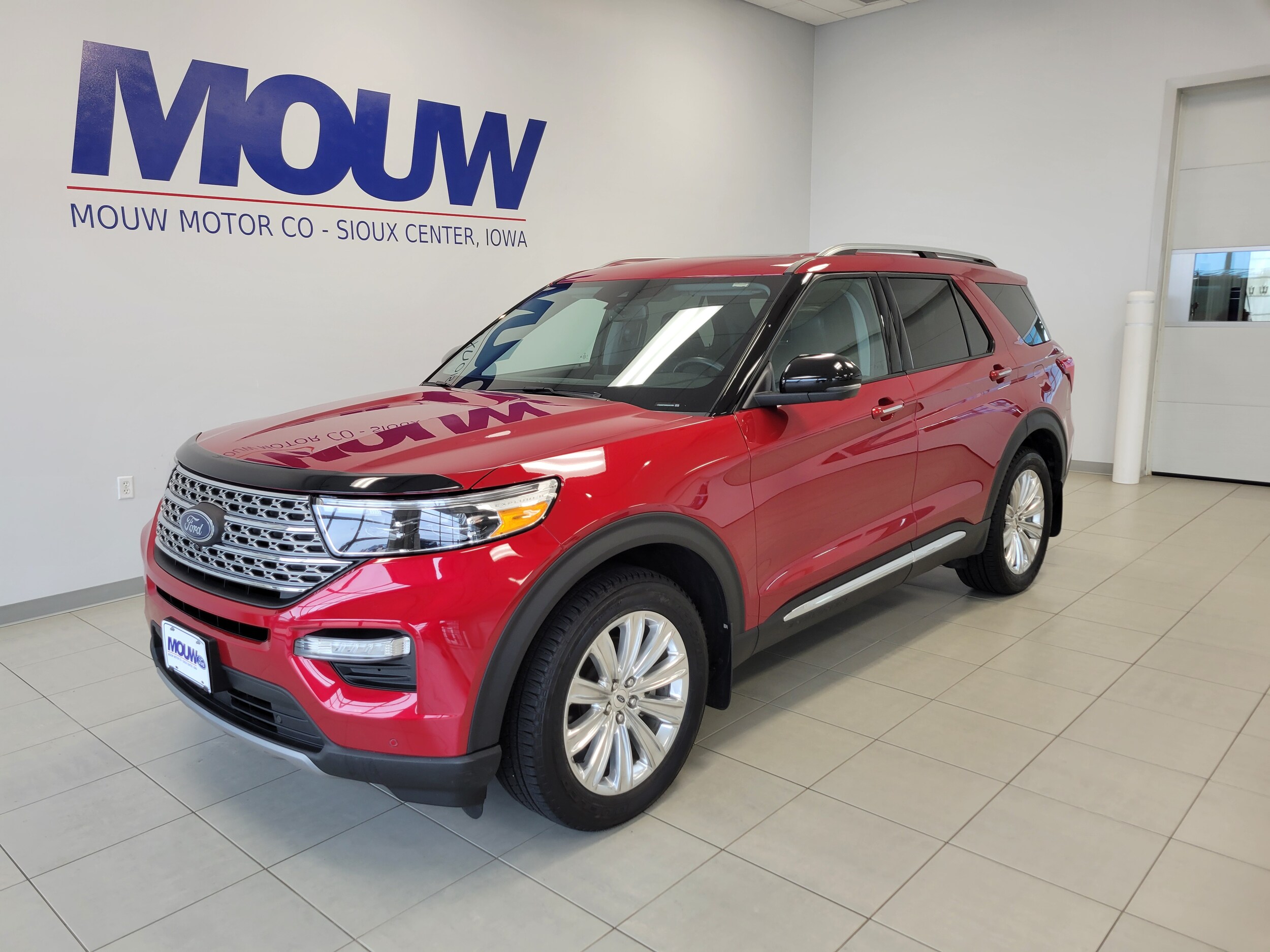 Used 2021 Ford Explorer Limited with VIN 1FMSK8FH6MGA62588 for sale in Sioux Center, IA