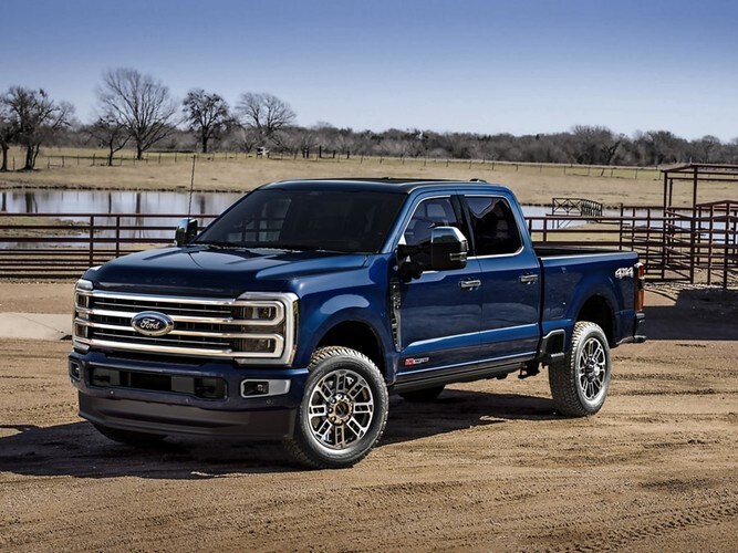 2025 Ford Superduty Platinum® Plus Package